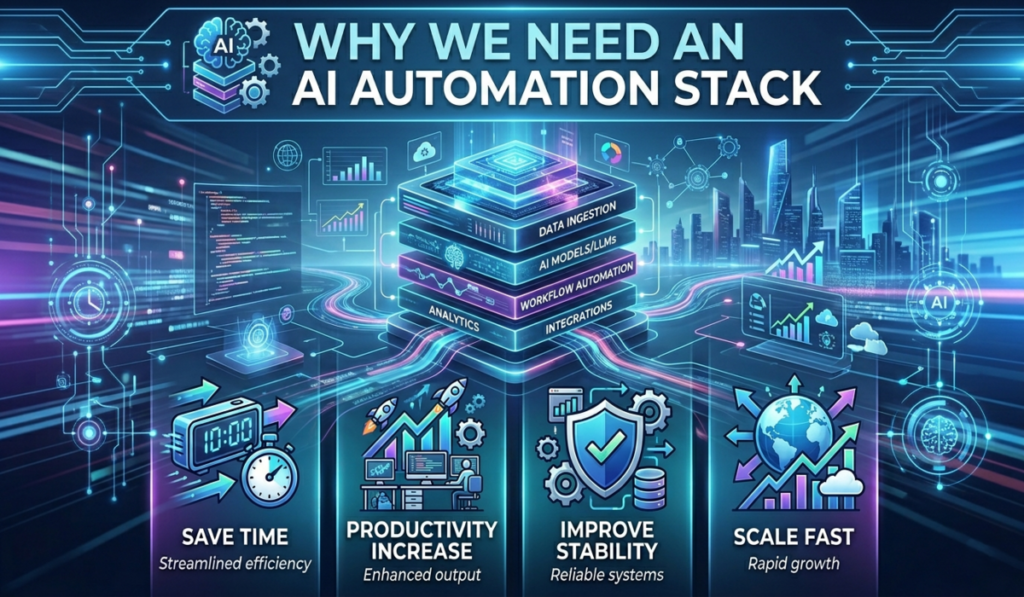 How to Build AI Automation Stack in 2026 – Complete Step-by-Step Guide 3 How to Build AI Automation Stack