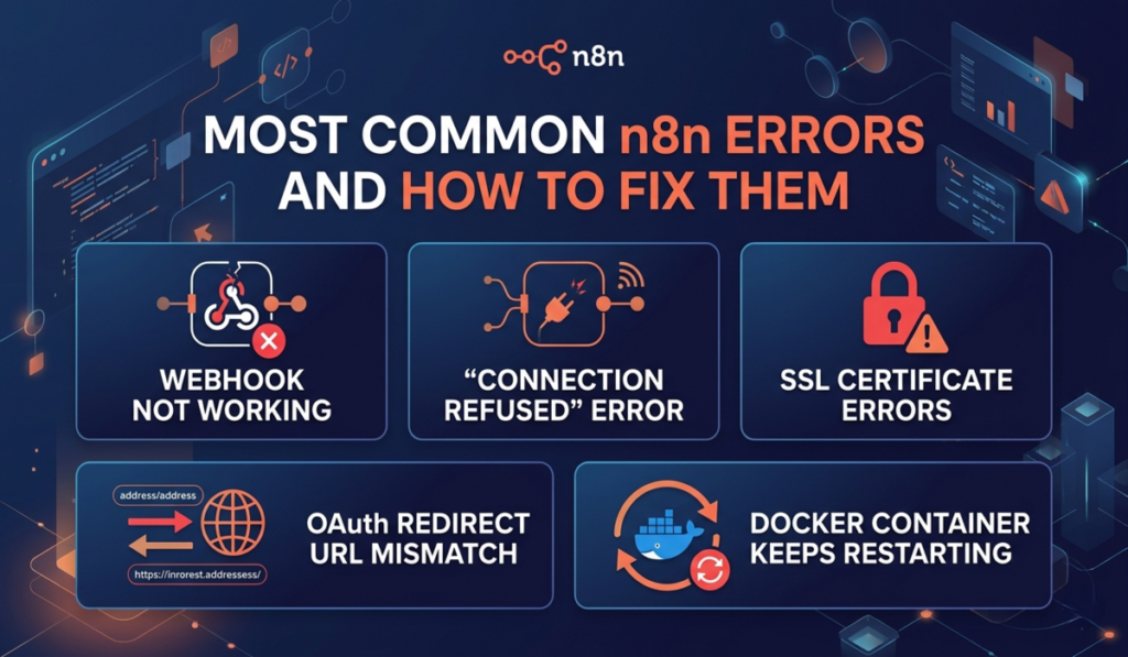 common n8n errors and how to fix them