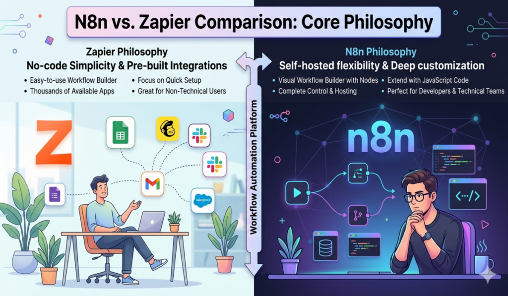 n8n vs Zapier Comparison