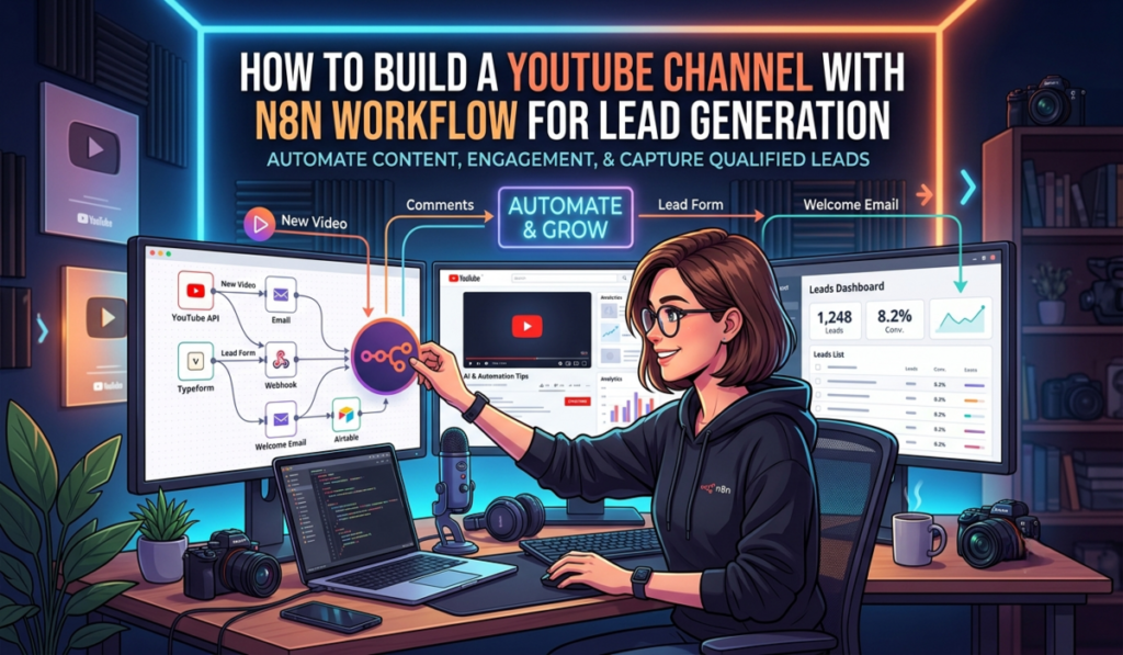 How to Build a YouTube Channel with n8n Workflow | Workflow Automation With n8n 4 How to Build a YouTube Channel with n8n Workflow