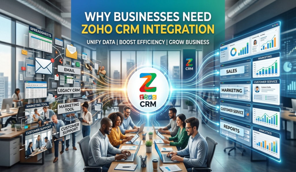 Create Workflows with Zoho CRM Integrations