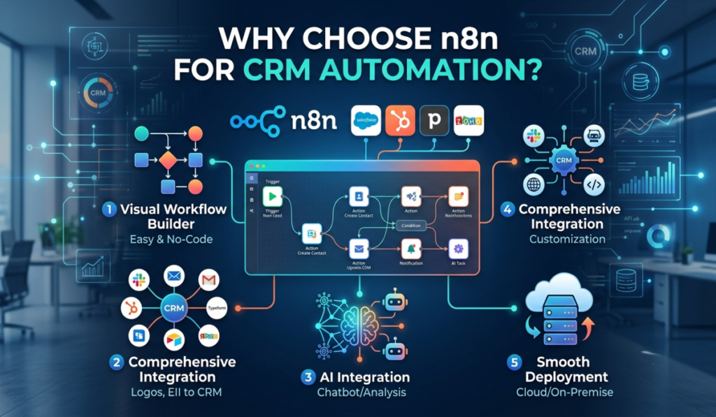 CRM Automation with n8n