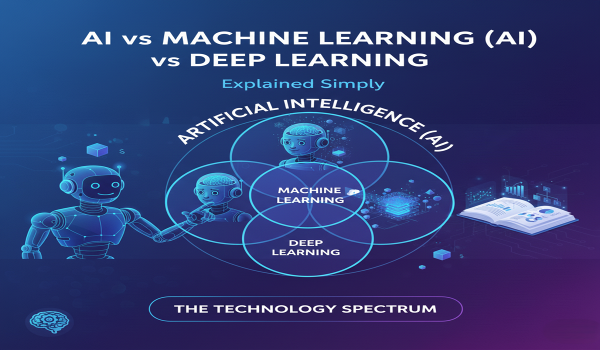 AI vs Machine Learning vs Deep Learning