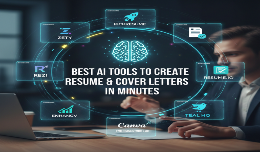 Best AI Tools to Create Resume and Cover Letters in Minutes(2026 ATS-Friendly Guide)