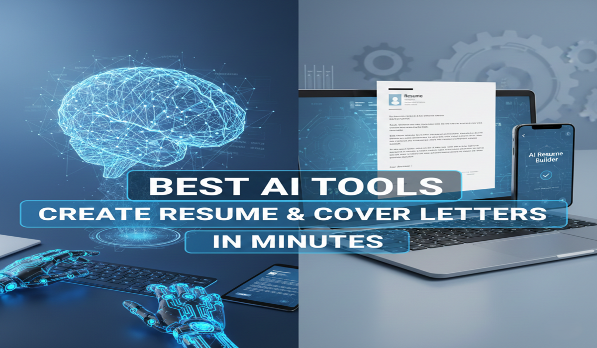 Best AI Tools to Create Resume and Cover Letters in Minutes