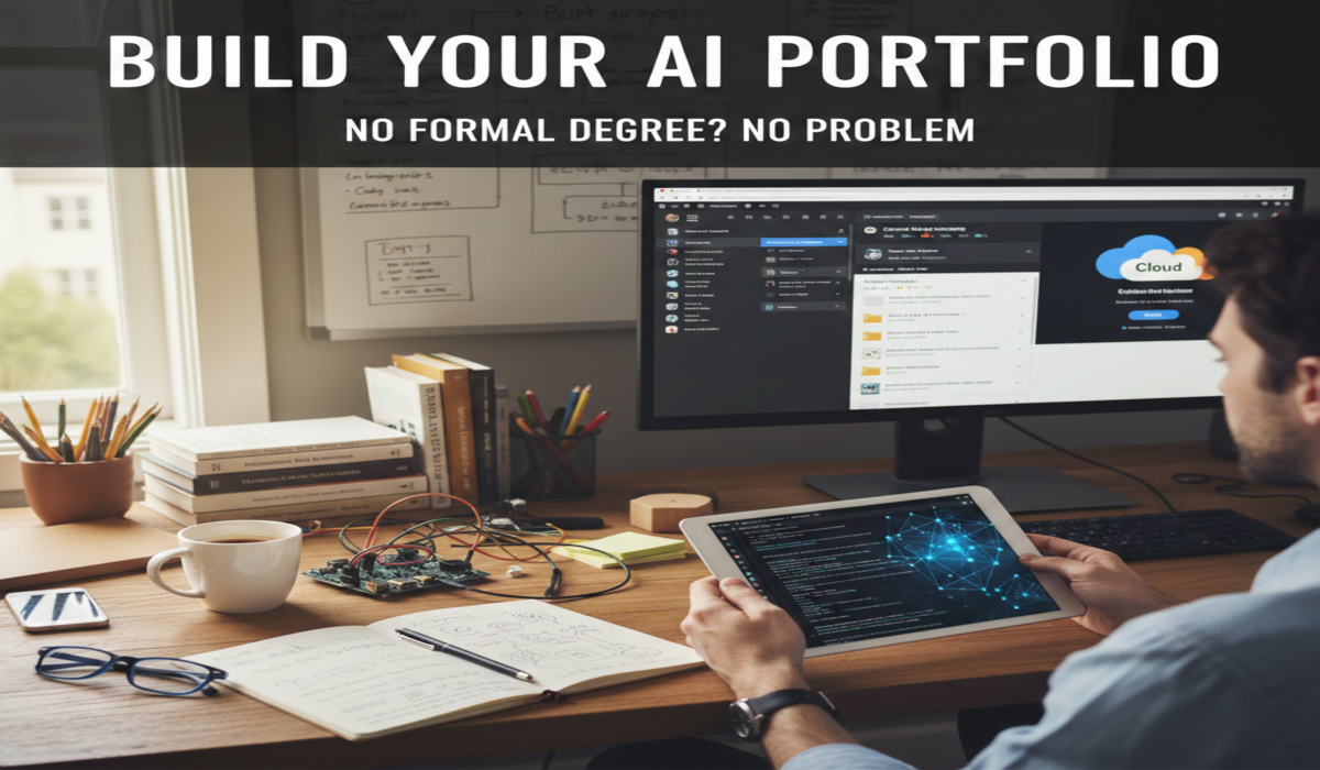 How to Build a Portfolio for AI Without Formal Degree