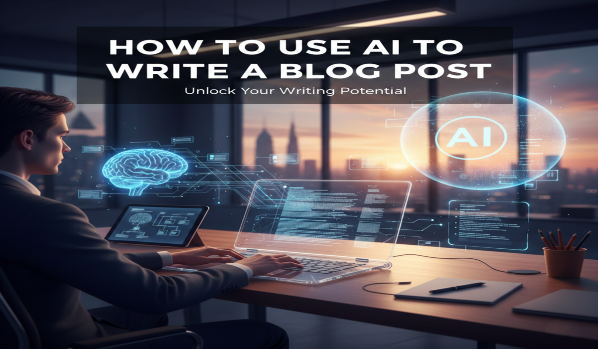 How to Use AI to Write a Blog Post