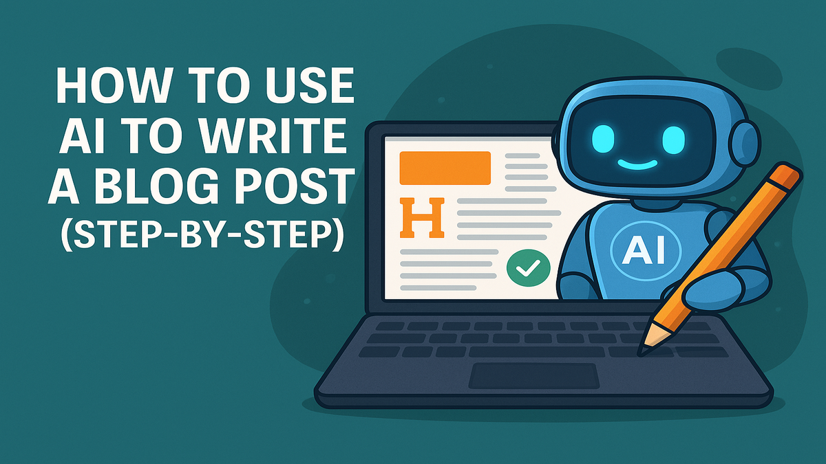 How to Use AI to Write a Blog Post