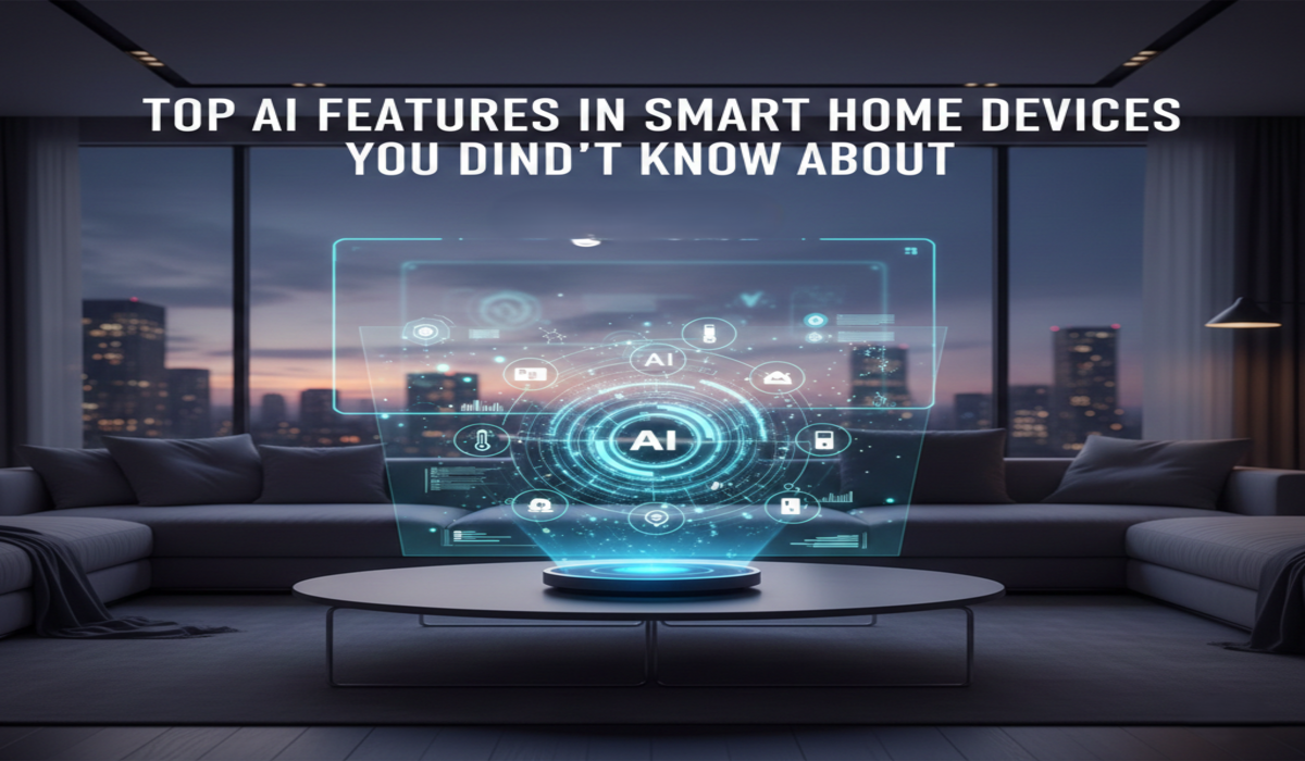 Top AI Features in Smart Home Devices