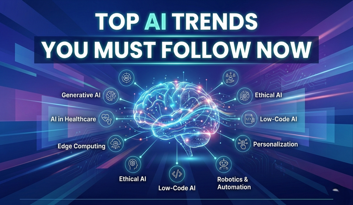 Top AI Trends in 2026 You Must Follow Now