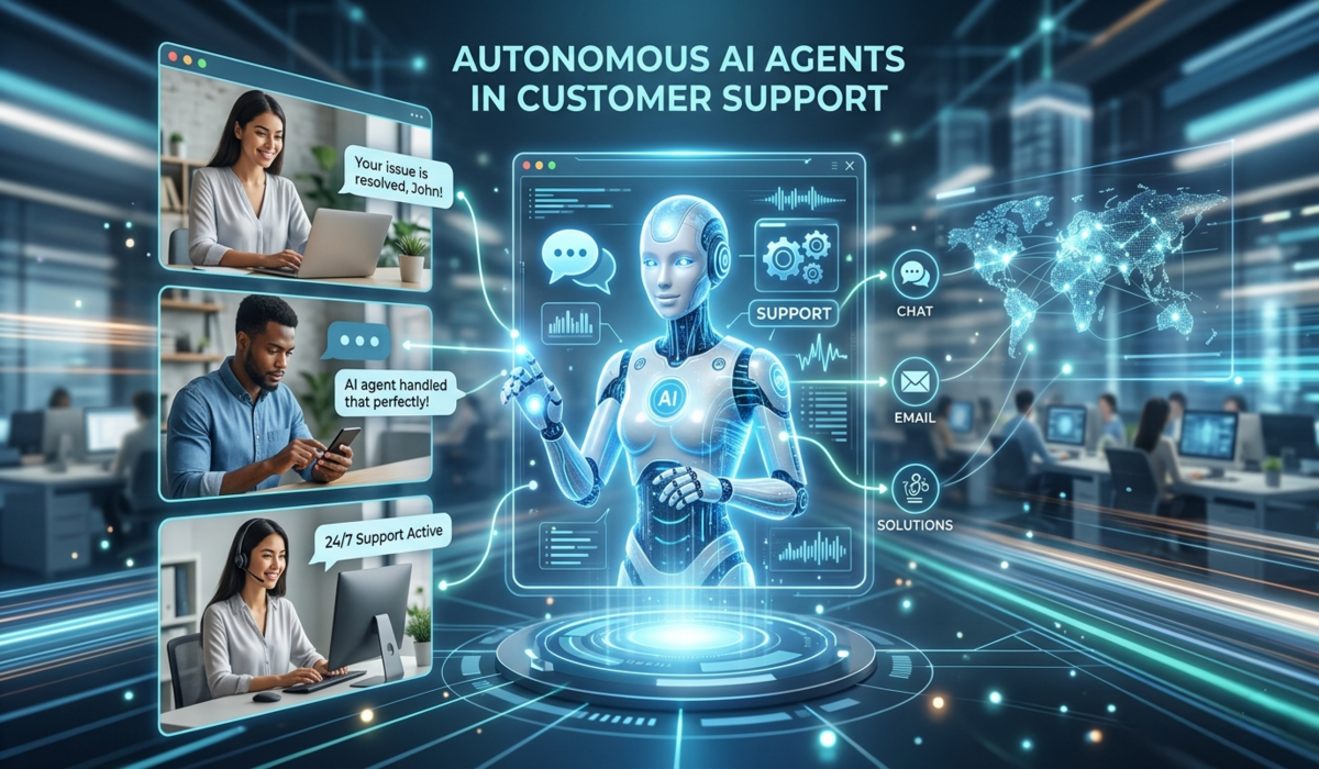 Autonomous AI Agents in Customer Support