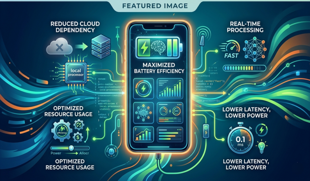 Edge AI and Battery Efficiency on Mobile Devices: How On-Device AI Saves Power in 2026