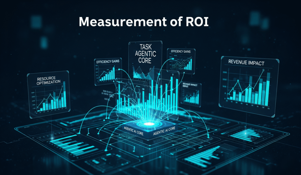 Measuring ROI of Agentic AI Optimization in Business Apps 4 Measuring ROI of Agentic AI Optimization in Business Apps