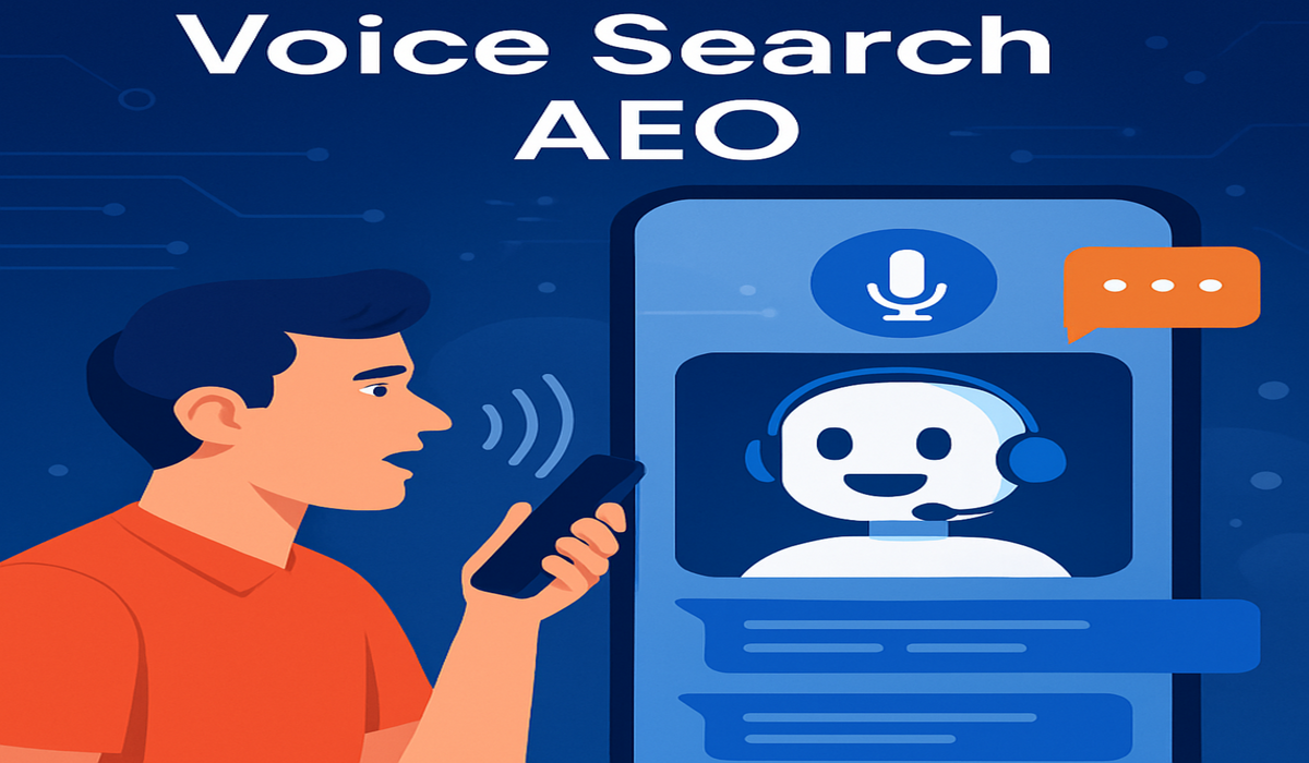 how AI chatbots help with voice search AEO