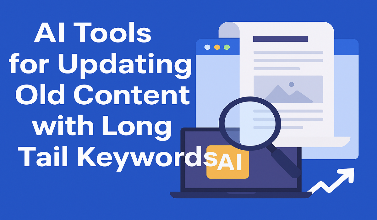 AI Tools for Updating Old Content with Long Tail Keywords