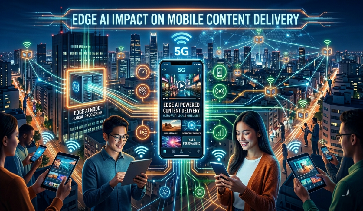 edge AI impact on mobile content delivery