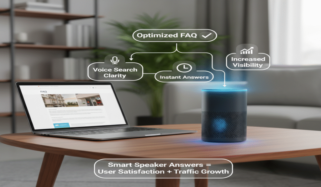 Optimizing FAQ Pages for Smart Speaker Answers: The Complete 2025 Guide