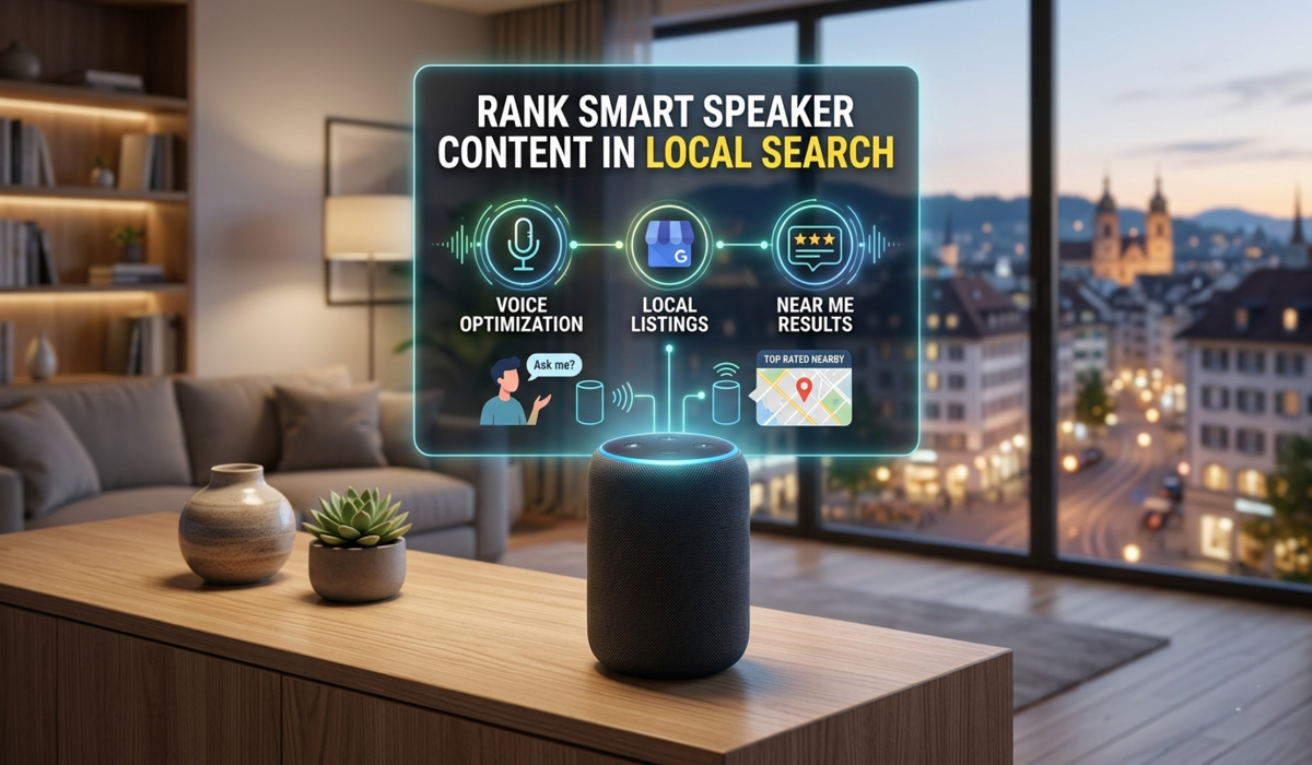 How to Rank Smart Speaker Content in Local Search