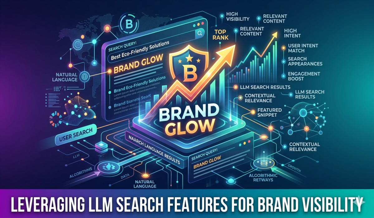 Leveraging LLM Search Features for Brand Visibility