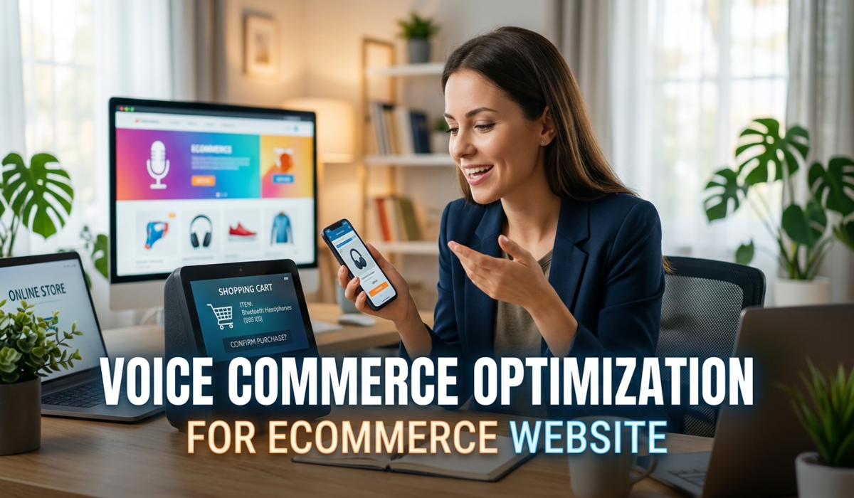 Voice Commerce Optimization for Ecommerce Website