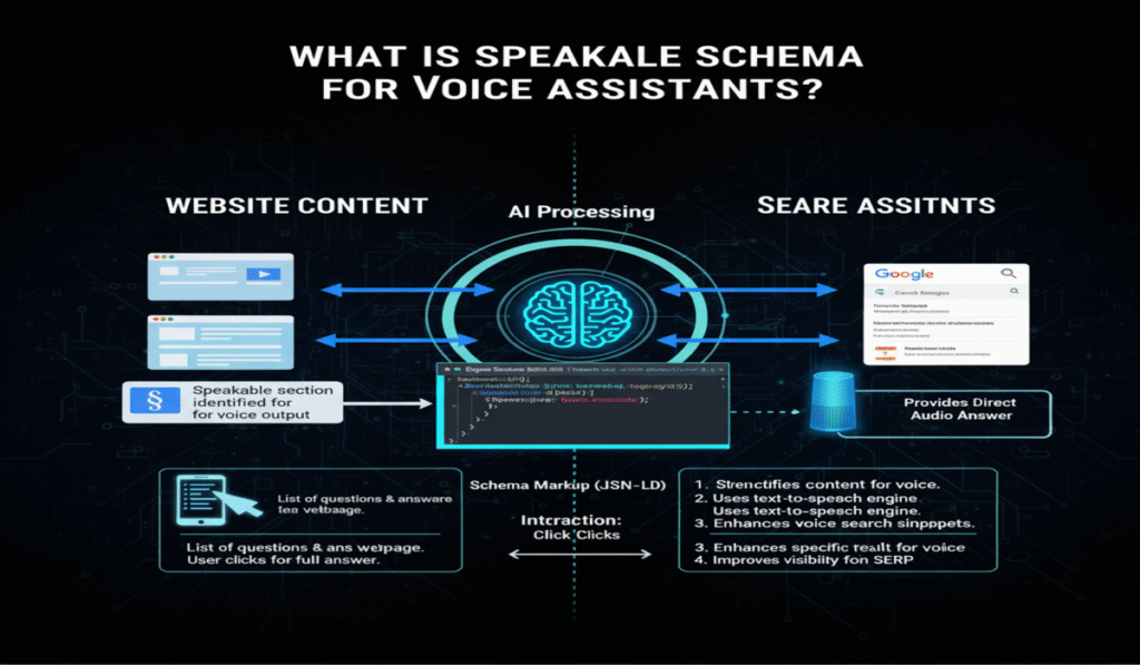 FAQ Schema vs Speakable Schema for Voice Assistants: What Marketers Should Know 4 FAQ Schema vs Speakable Schema for Voice Assistants: What Marketers Should Know