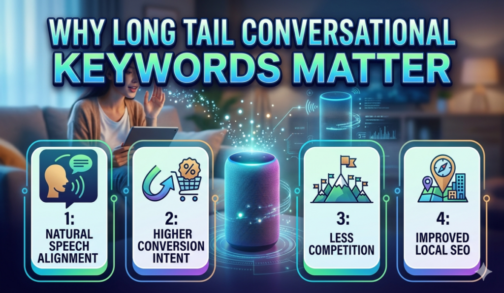 Long Tail Conversational Keywords for Smart Speaker Queries: Complete Guide 2026