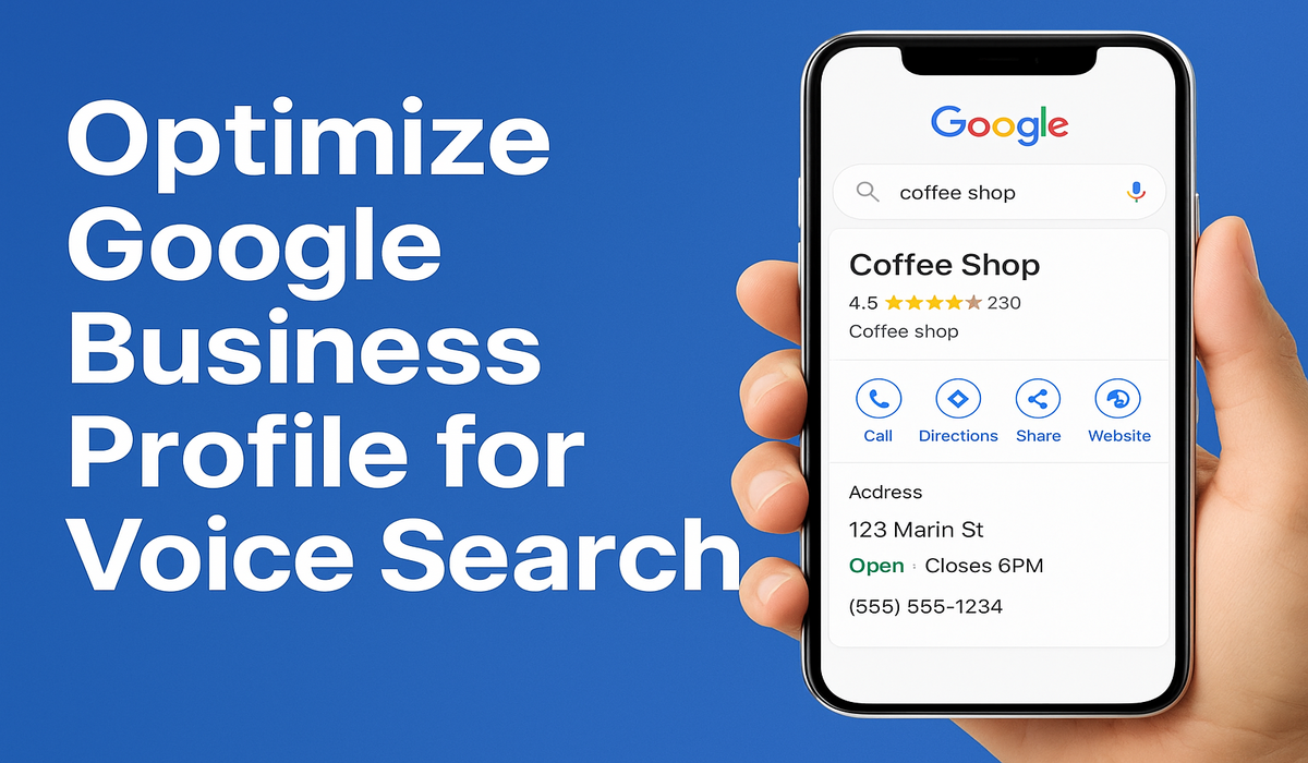 optimize Google Business Profile for voice search