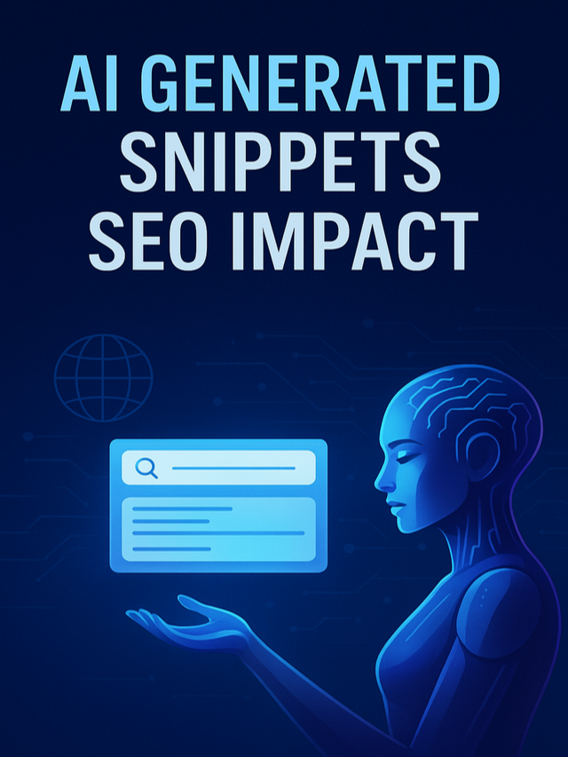 AI Generated Snippets SEO Impact