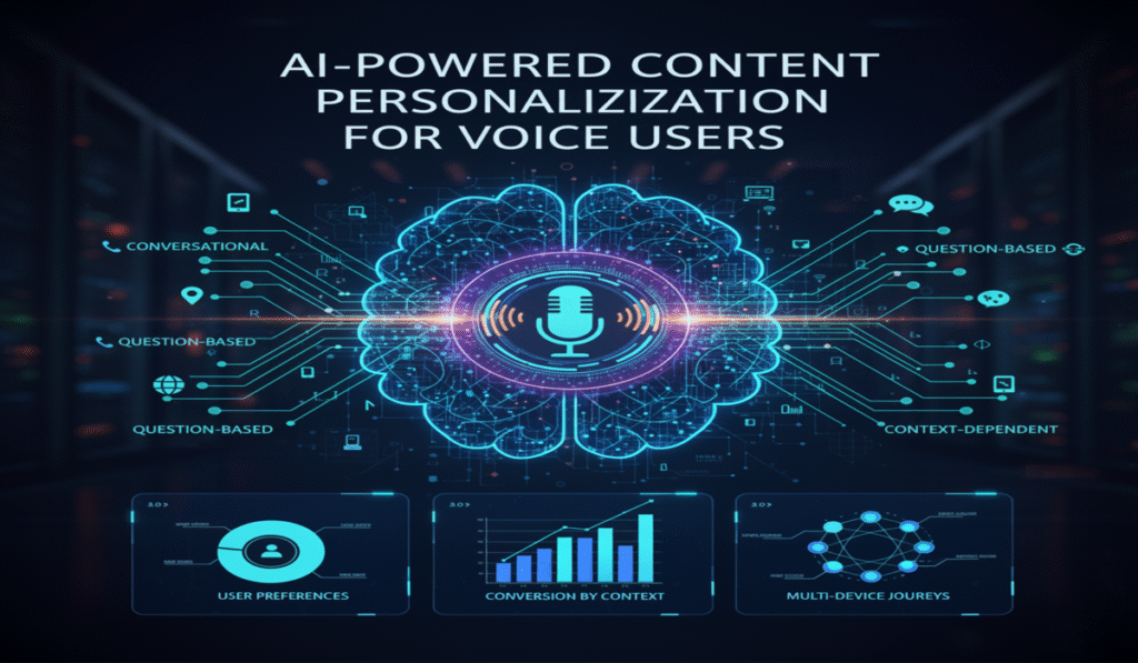 AI Powered Content Personalization for Voice Users 2 AI Powered Content Personalization for Voice Users