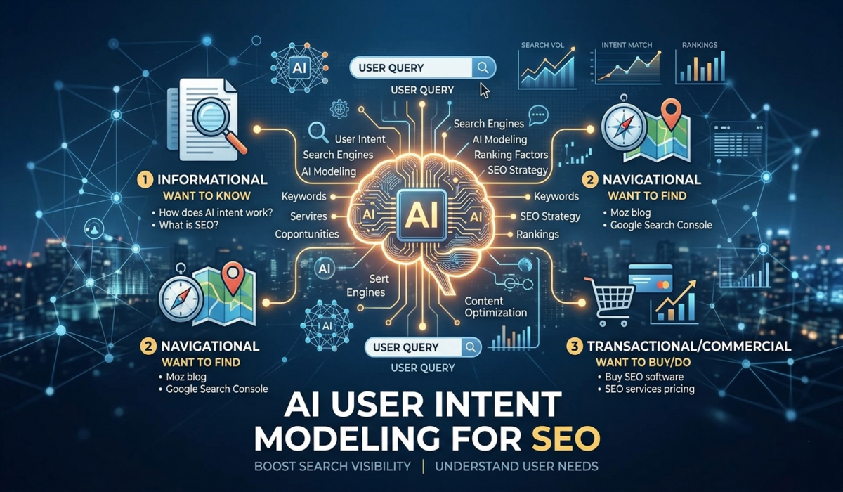 AI User Intent Modeling for SEO