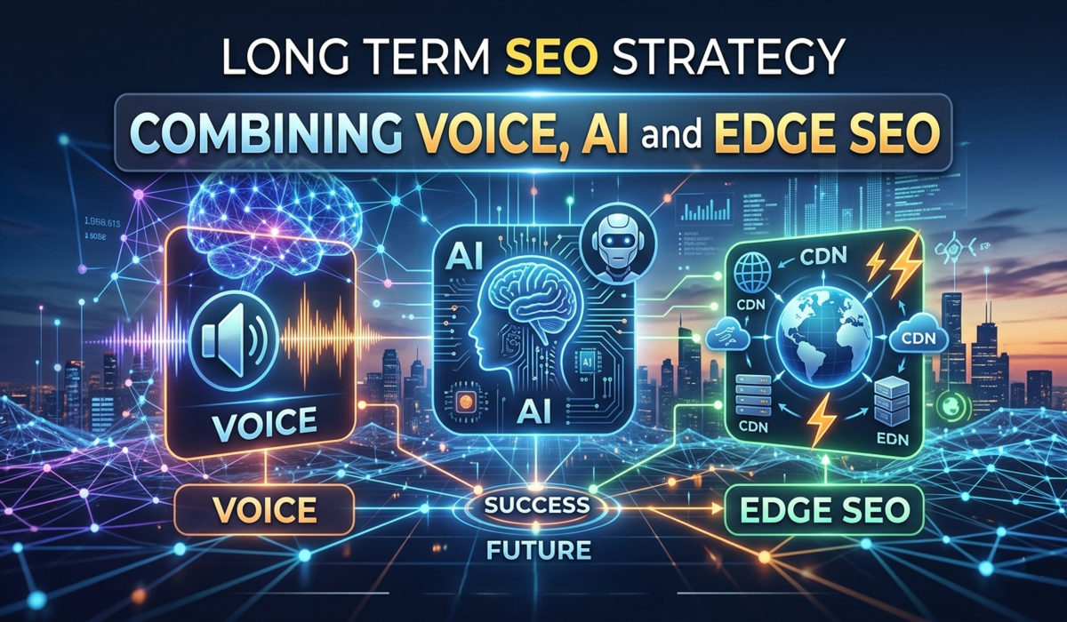 Long Term SEO Strategy Combining Voice, AI and Edge SEO