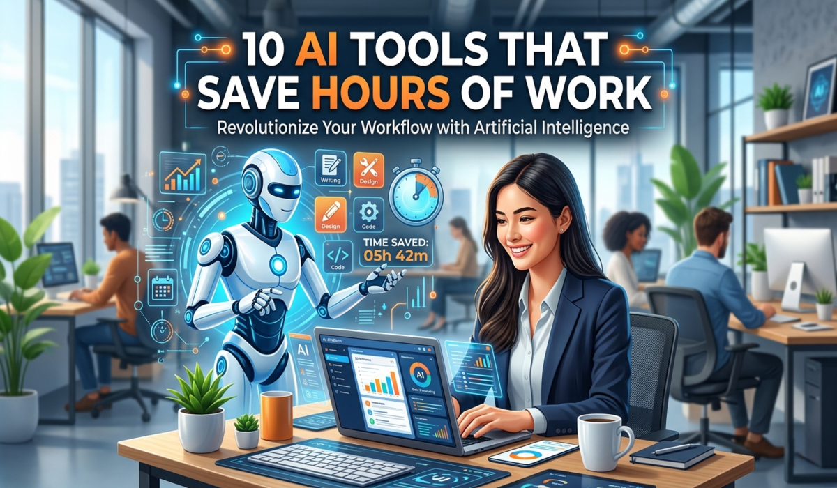 10 AI Tools That Save Hours of Work