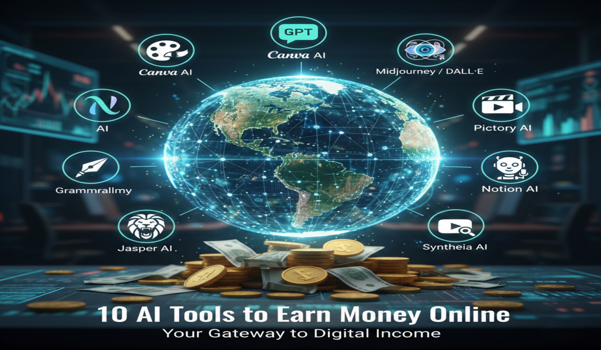 10 AI Tools to Earn Money Online