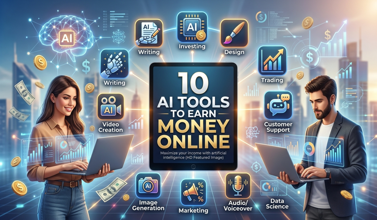 10 AI tools to earn money online