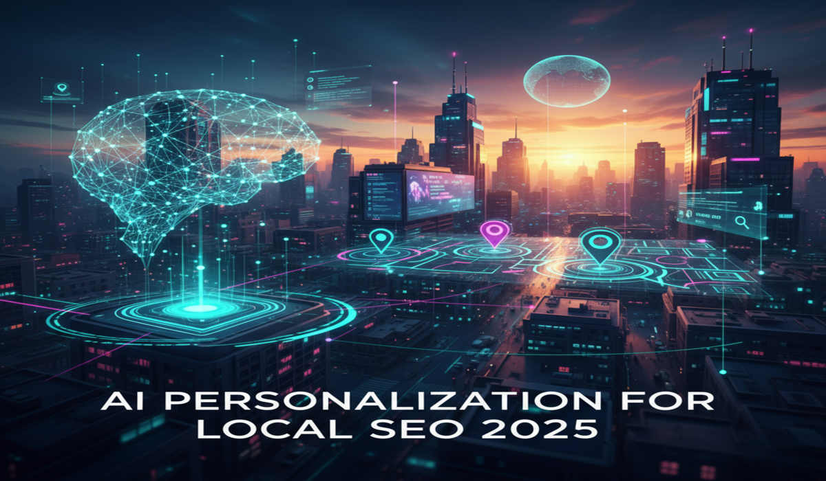 AI personalization for local SEO 2025