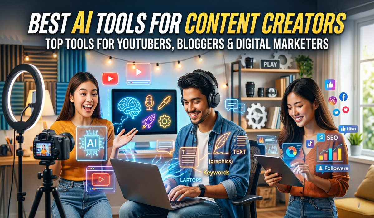 Best AI Tools for Content Creators