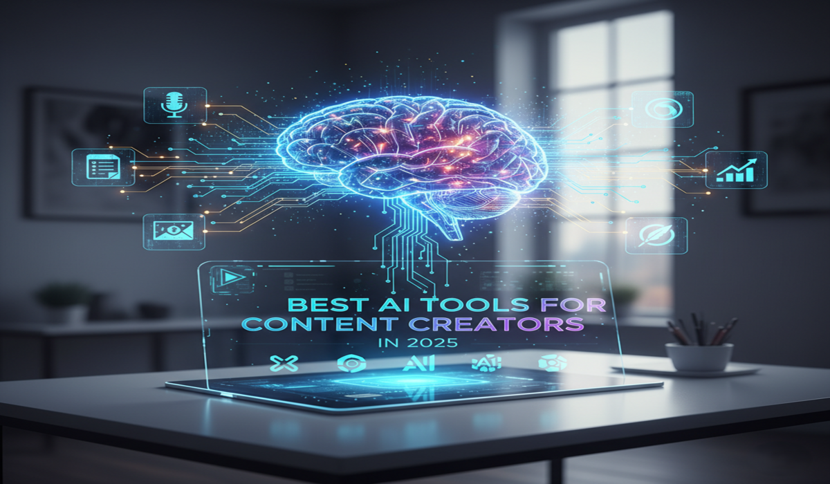 Best AI Tools for Content Creators in 2025