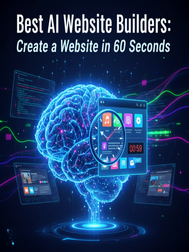 Best AI Website Builders: Create a Website in 60 Seconds