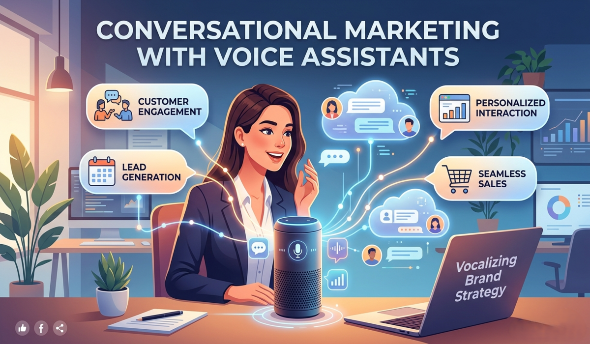 Conversational Marketing with Voice Assistants