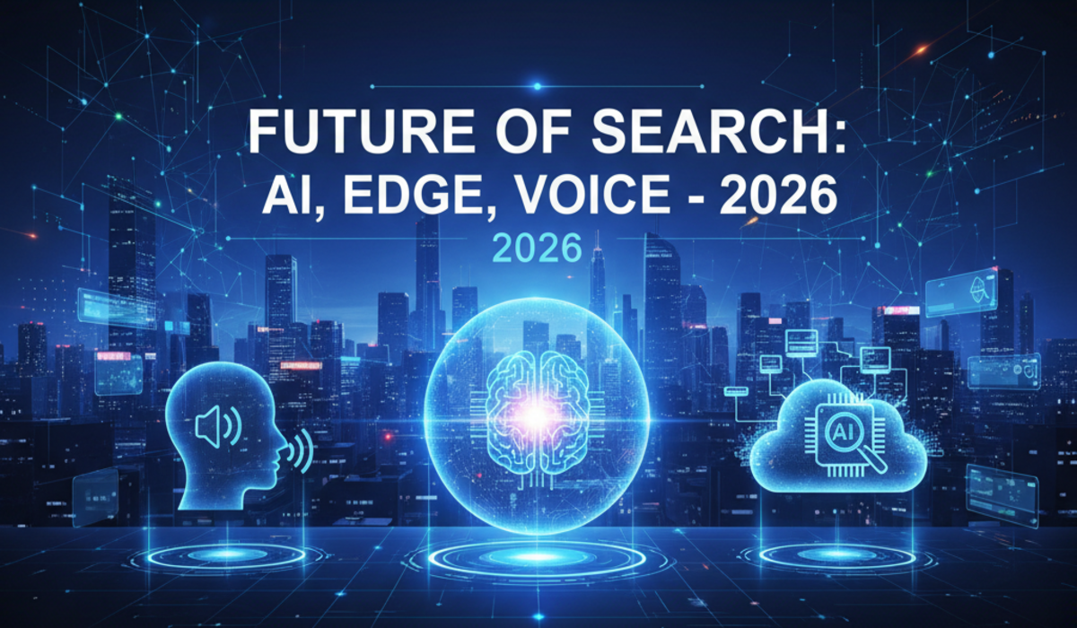 Future of Search AI Edge Voice 2026