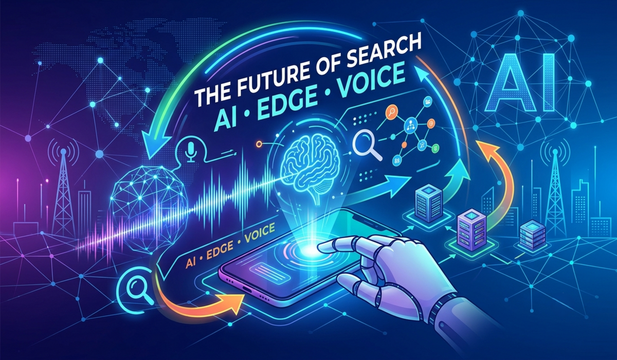 The Future of Search AI Edge Voice
