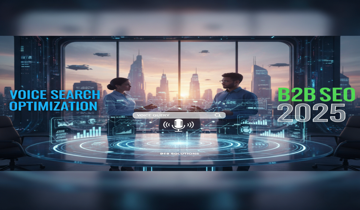 Voice Search Optimization B2B SEO 2025