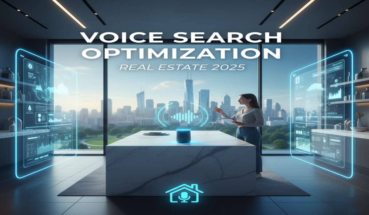 voice search optimization real estate 2025