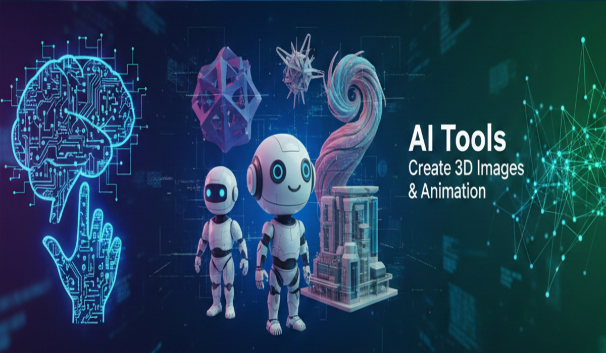 AI Tools to Create 3D Images and Animation in 2025