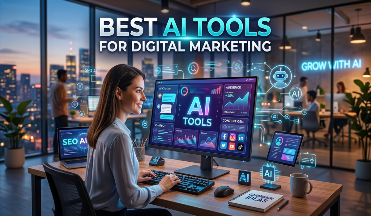 Best AI tools for digital marketing
