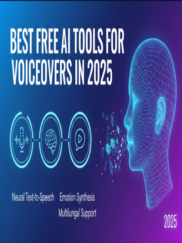 Best Free AI Tools for Voiceovers in 2025