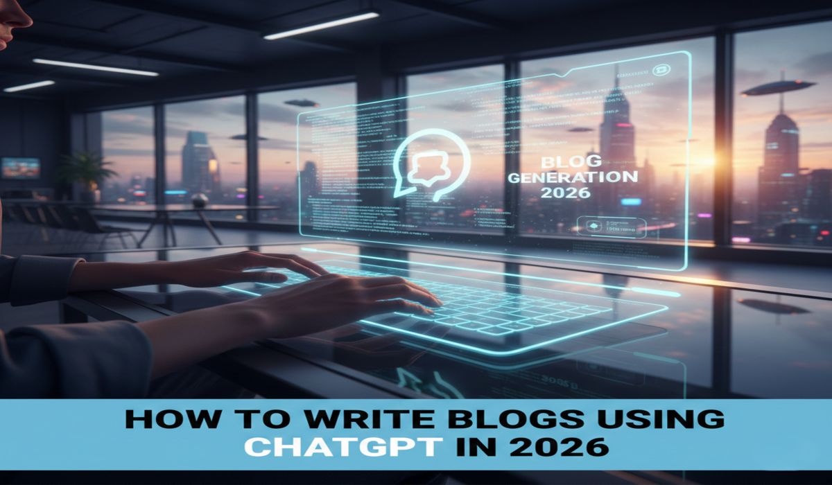 How to write blogs using ChatGPT in 2026