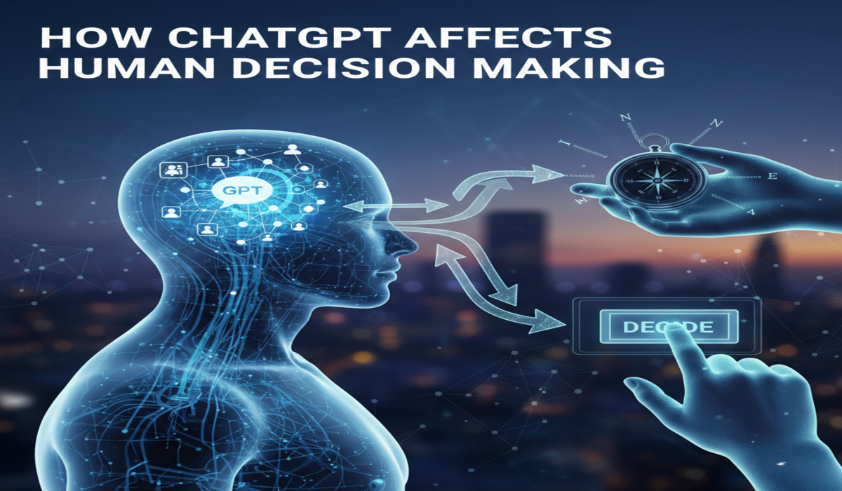 How ChatGPT Affects Human Decision Making