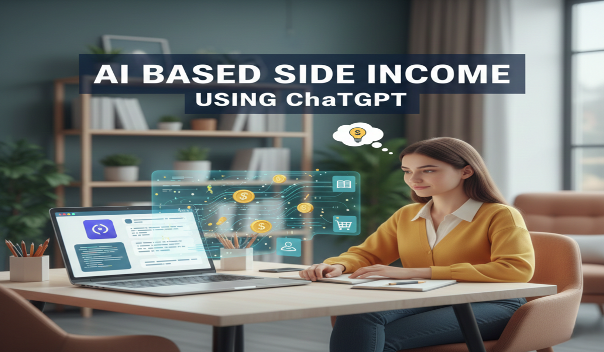 how to create AI based side income using ChatGPT