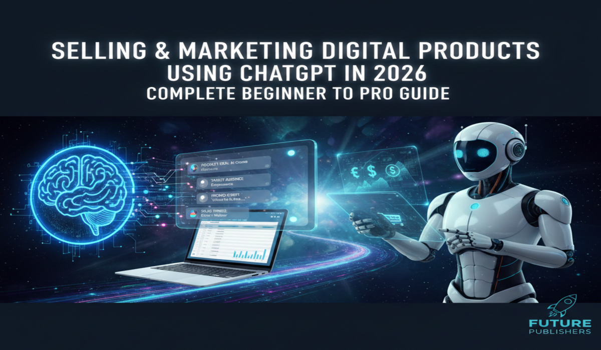 Selling and marketing digital products using ChatGPT